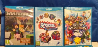 Giochi Wii U: Minecraft, 30 Great Games, Super Smash Bros.
