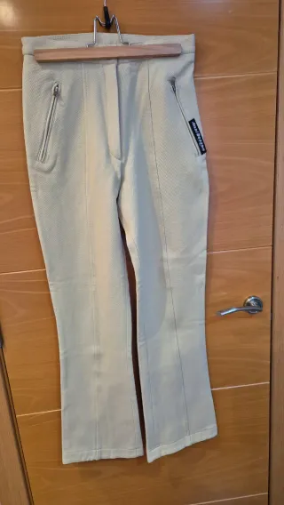 Pantalones de esquí Anzi Besson beige