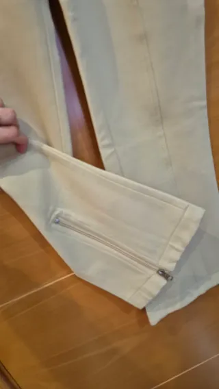 Pantalones de esquí Anzi Besson beige