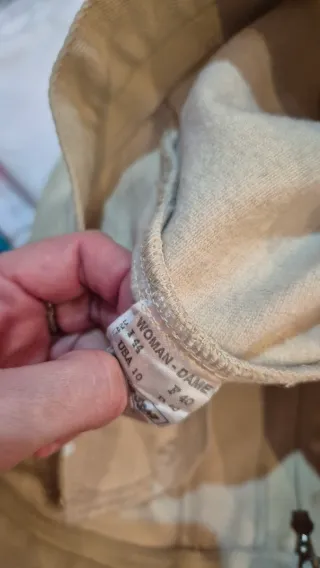 Pantalones de esquí Anzi Besson beige