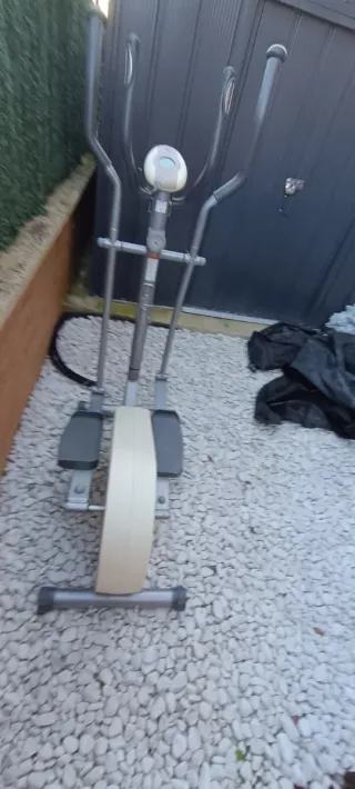 Bicicleta Elíptica Gris Decathlon