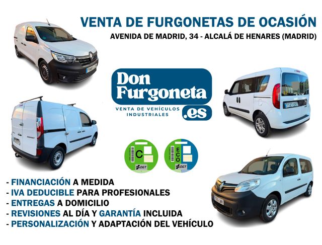 FURGONETAS DISPONIBLES EN ALCALÁ DE HENARES
