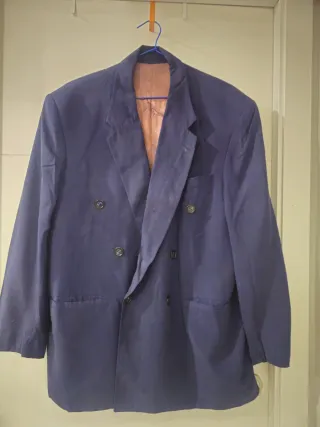 Chaqueta Americana Vintage Azul