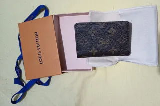 Tarjetero Louis Vuitton Monogram Marrón