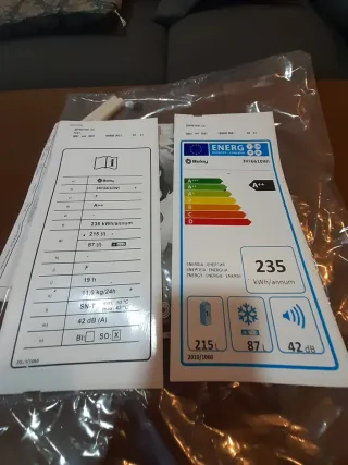 Nevera Balay combi 3KF6610WI A++.