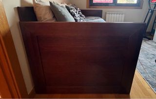 Cama nido de madera maciza