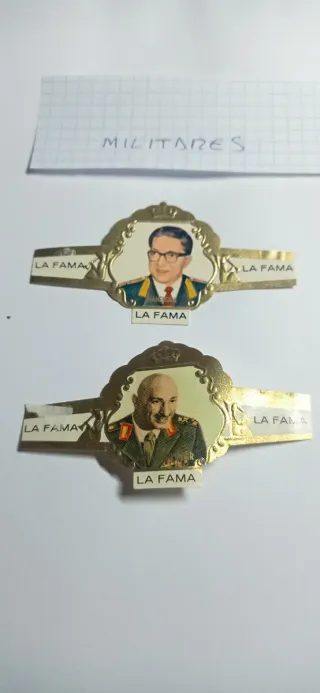 2 Vitolas Militares La Fama