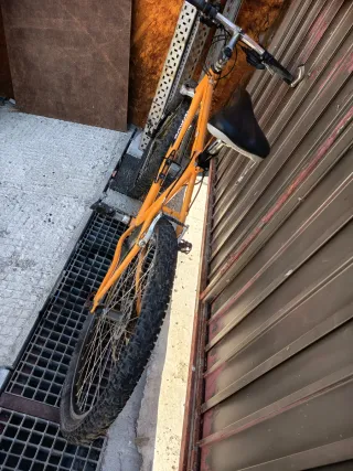 Bicicleta Montaña Naranja Decathlon