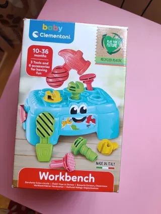 Banco de trabajo Clementoni para bebés