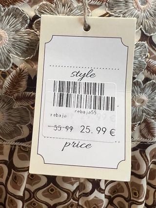 Falda Pantalón Estampada Talla Única