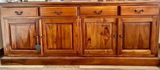 Aparador buffet madera tropical artesano