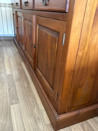 Aparador buffet madera tropical artesano