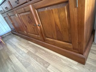 Aparador buffet madera tropical artesano