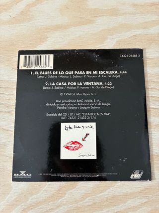 CD El Blues de lo que pasa en mi escalera - Sabina