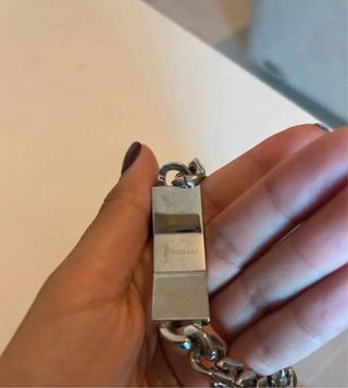 Bracciale Morellato Uomo Acciaio Nero Argento