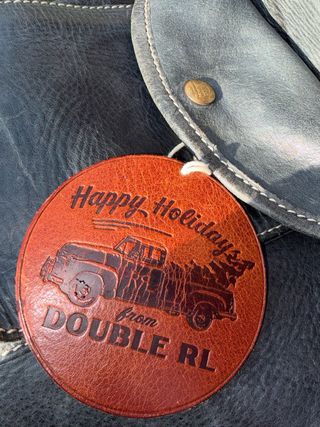 RRL indigo rucksack backpack