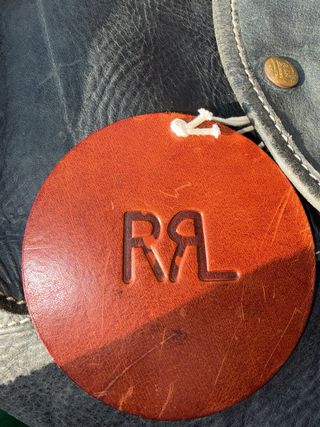 RRL indigo rucksack backpack