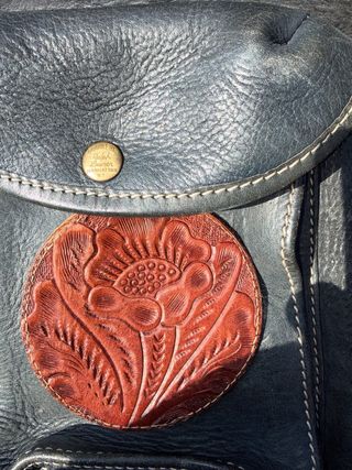 RRL indigo rucksack backpack