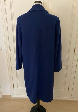 Abrigo vintage pura lana virgen
