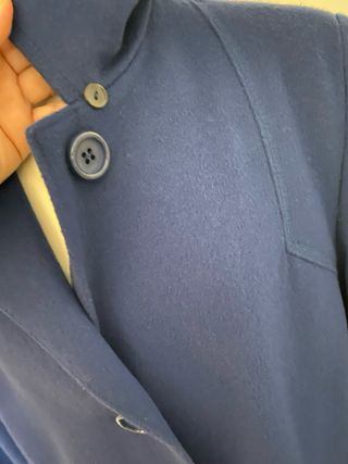 Abrigo vintage pura lana virgen