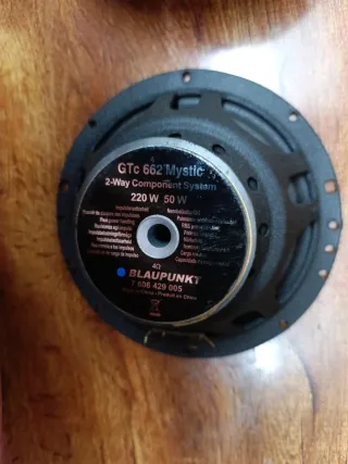Altavoces Blaupunkt GTc 662 Mystic