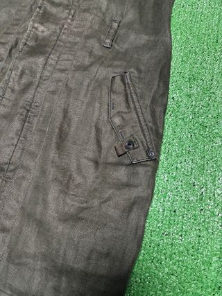 G-Star Raw Vestido Lino Militar Cargo