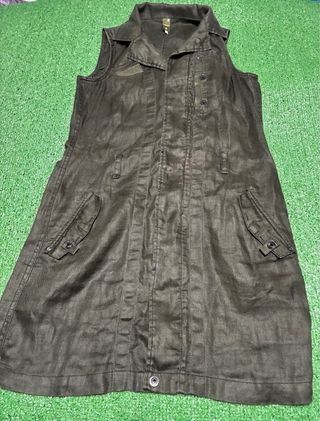 G-Star Raw Vestido Lino Militar Cargo
