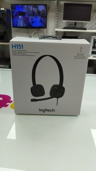Auriculares Diadema Logitech H151 SIN USO