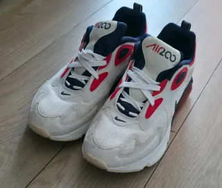 Zapatillas Nike Air Max 200 Blancas Rojas