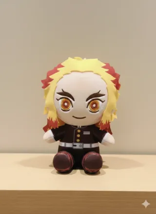 Peluche Demon Slayer Kyojuro 20cm Nuovo