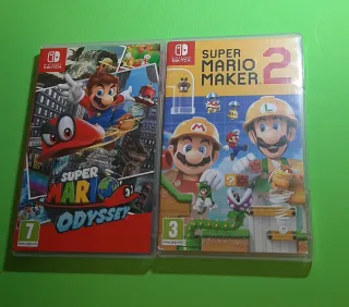 Juegos Nintendo Switch: Super Mario Odyssey y Make