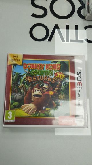 Videojuego 3DS Donkey Kong