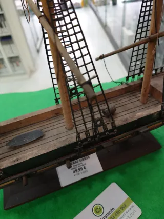 Maqueta Barco Vintage Decoración