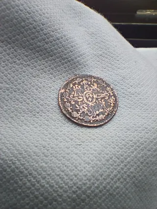 Moneda 2 maravedís 1777 Carlos III