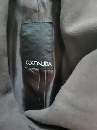 Cappotto Coconuda doppiopetto marrone