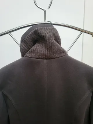 Cappotto Coconuda doppiopetto marrone