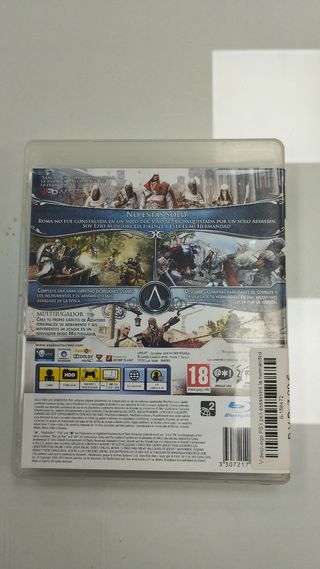 Videojuego PS3 ps3 assassins la hermandad