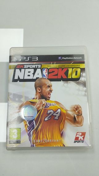 Videojuego PS3 Nba 2k10