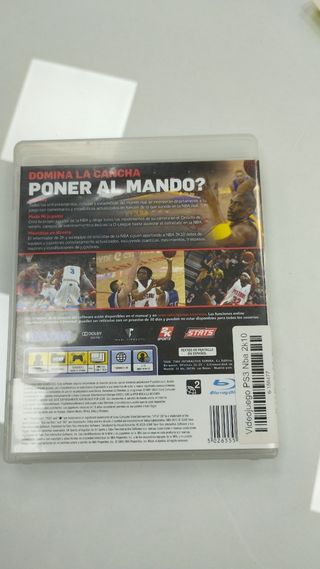 Videojuego PS3 Nba 2k10