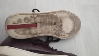 Zapatillas Prada Granates