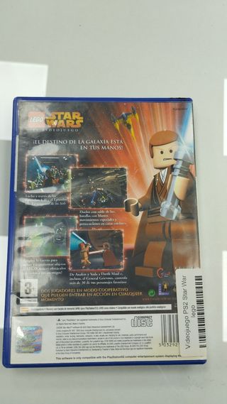 Videojuego PS2 Star War lego
