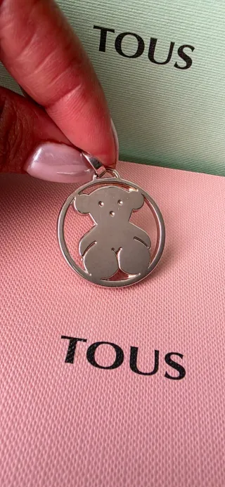 Colgante Tous Oso Plata