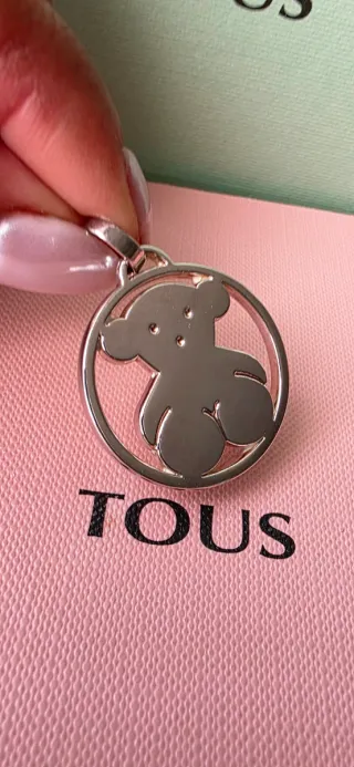 Colgante Tous Oso Plata