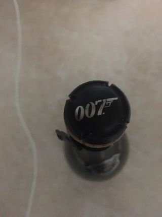 Placa de Champagne Bollinger 007 Spectre 2009