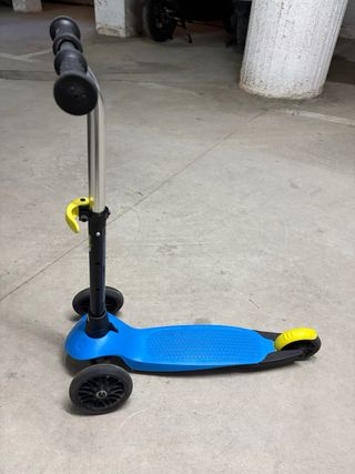 Patinete 3 Ruedas Azul