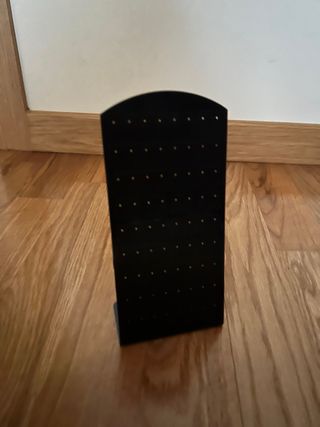 Organizador de pendientes negro