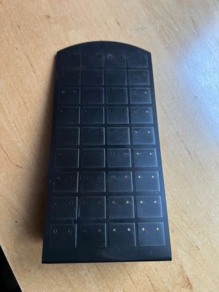 Organizador de pendientes negro