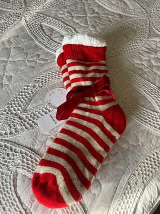 Calcetines borreguito y antideslizantes L/XL