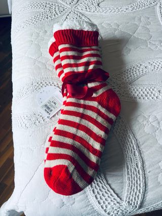Calcetines borreguito y antideslizantes L/XL