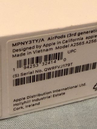 AirPods 3ª Gen Originales Apple Blancos